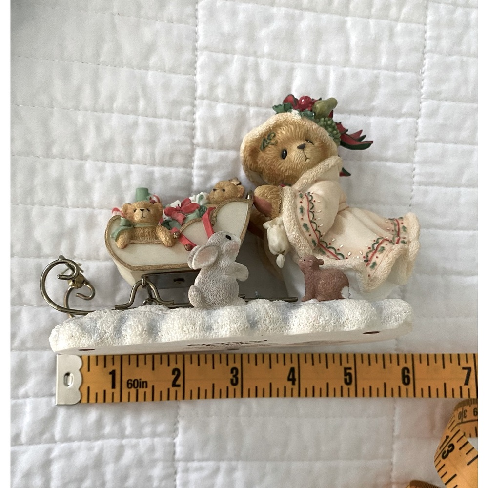 Cherished Teddies Christmas figurine